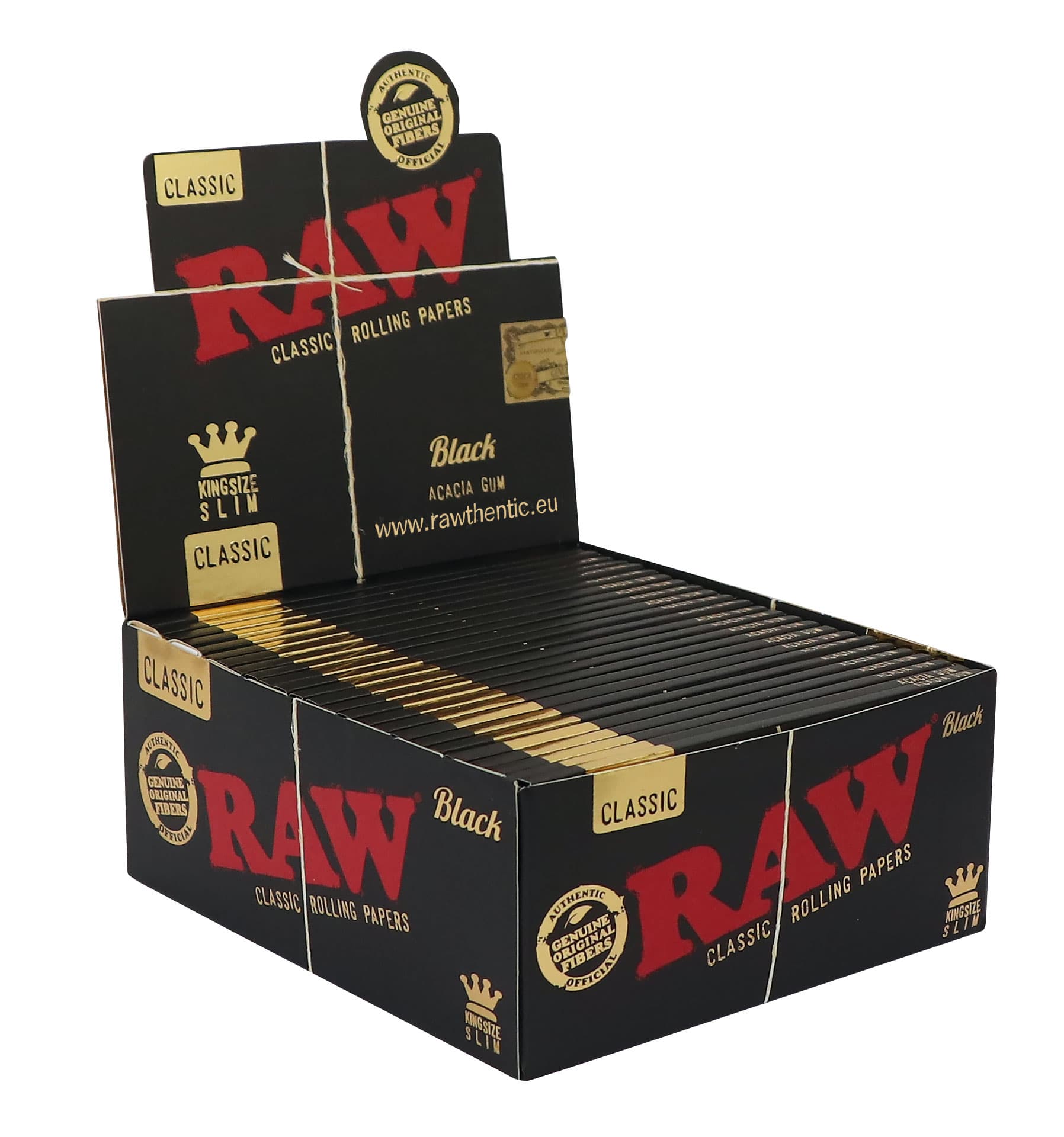 RAW Black Classic King Size Slim